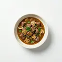 Rinderzungenragout mit Champignons