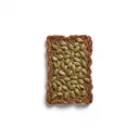 Roggenvollkornknäckebrot mit Kürbiskernen