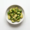Rosenkohl gedünstet (mit Fett und Salz)
