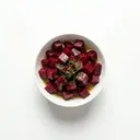 Rote-Bete-Salat (gegart) mit Zitronenmarinade