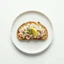 Sandwich mit Krabben-Cocktail