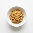 Sauerkraut abgetropft, geschmort ohne Fett