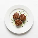 Schaf Filetmedaillon, tiefgefroren, gebraten ohne Fett (Pfanne)