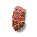 Schaf Filetsteak, gebraten ohne Fett (Ofen)