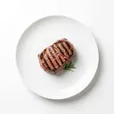 Schaf Filetsteak, tiefgefroren, gegrillt