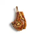 Schaf Kotelett, gebraten ohne Fett (Pfanne)