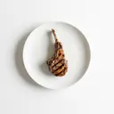 Schaf Kotelett, tiefgefroren, gegrillt