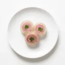 Schinkenröllchen in Aspik