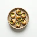 Schnecken gebacken Burgunder Art