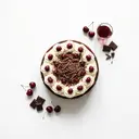 Schwarzwälder Kirschtorte (Schokobiskuit) mit Alkohol