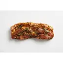 Schwein Bauch (wie gewachsen) mariniert, roh