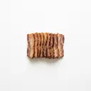 Schwein Bauchspeck, Rohpökelware, geräuchert, gekocht