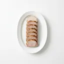 Schwein Bratenfleisch (Nuss) gebraten ohne Fett (Ofen)