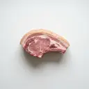 Schwein Dicker Bug (mit Fett und Schwarte) roh