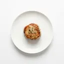 Schwein Filetmedaillon, tiefgefroren, gebraten ohne Fett (Ofen)