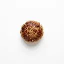 Schwein Frikadelle, gebraten ohne Fett (Ofen)