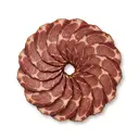 Schwein Kamm, Rohpökelware, geräuchert