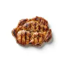 Schwein Kammsteak, tiefgefroren, gebraten ohne Fett (Ofen)