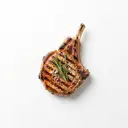 Schwein Kotelett (Rücken/caudal) gegrillt