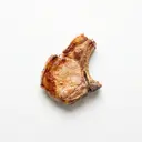 Schwein Kotelett (Rücken/cranial) tiefgefroren, gebraten ohne Fett (Ofen)