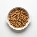 Schwein/Rind, Hackfleisch gemischt, tiefgefroren, gebraten ohne Fett (Ofen)