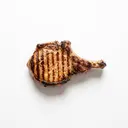 Schwein Stielkotelett, gegrillt