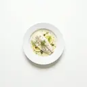 Seelachsfilet gedünstet mit Weißwein