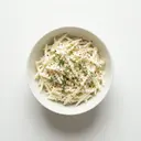 Selleriesalat (roh) mit Saure-Sahne-Dressing