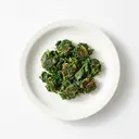 Spinat tiefgefroren, gebraten ohne Fett (Pfanne)