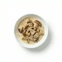 Steinpilze gedünstet, in Grundsauce hell/weiß mit Sahne