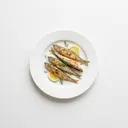 Stint gebraten ohne Fett (Pfanne)