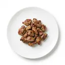 Suppenhuhn Innereien, tiefgefroren, gebraten ohne Fett (Pfanne)