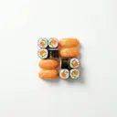 Sushi mit Lachs