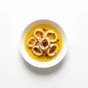 Tintenfisch in Öl, Konserve, abgetropft