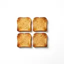 Toastbrot glutenfrei, getoastet