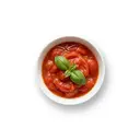 Tomaten gedünstet (mit Fett und Salz)