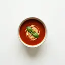 Tomatensuppe aus Tomatenmark mit Gemüsebrühe