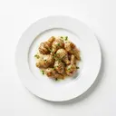 Topinambur gedünstet (mit Fett und Salz)