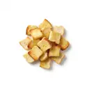 Weißbrotwürfel geröstet in Butter (Croutons)