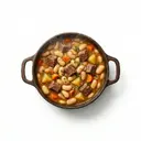 Weiße-Bohnen-Eintopf mit Rindfleisch