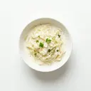 Weißkraut gekocht, mit Grundsauce hell/weiß