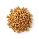 Weizen ganzes Korn, gekocht, gebraten ohne Fett (Pfanne)
