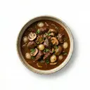 Wildragout mit Grundsauce dunkel/braun