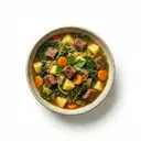 Wirsing-Eintopf mit Rindfleisch, Kartoffeln und Karotten