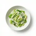 Wirsing gedünstet, mit Sahne