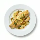 Zanderfilet Müllerinart (mehliert, gebraten)