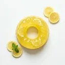 Zitronenwackelpudding