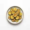 Zucchini gebraten ohne Fett (Pfanne)