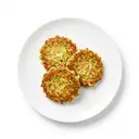 Zucchinibratlinge mit Käse gebraten