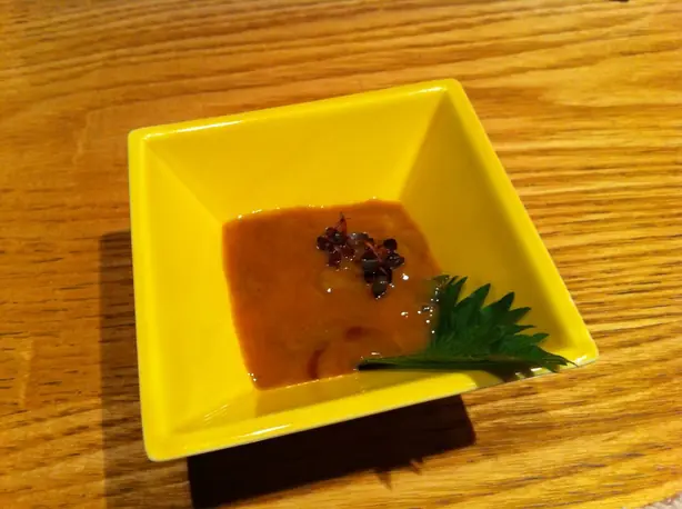 Foto von Japanische Konowata Delikatesse – fertig angerichtet